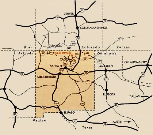 Map to Lifts West